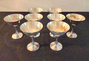 lot 45 image: Set of Silver Plate Sherbet Cups in Original Boxes