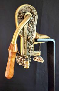 lot 77 image: Decorative Countertop Wine Opener