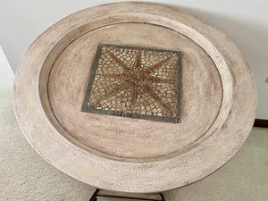 lot 112 image: Decorative Small Accent Table