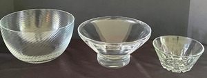 lot 76 image: Collection of Glass Serving Bowls, Including Lenox