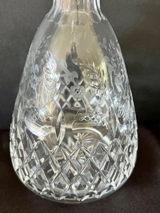 lot 99 image: Vintage Crystal Decanter