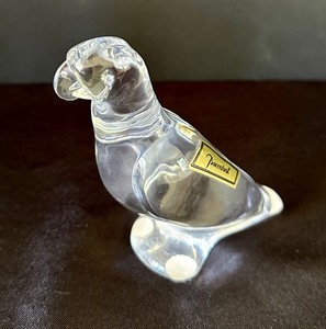 lot 85 image: Baccarat Crystal Eagle Figurine