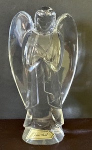 lot 31 image: Baccarat Crystal Angel Figurine