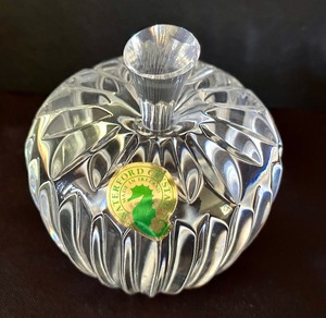 lot 31A image: Waterford Crystal Apple Paperweight