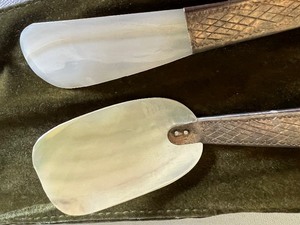 lot 158 image: Pair of Vintage Nut Servers