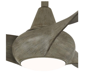 MINKA-AIRE Light Wave 44 in. LED Indoor Driftwood Ceiling Fan with Light and Remote Control Model # F845-DRF UPC Code # 706411067020