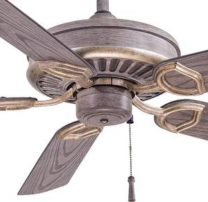 Minka-Aire F589-DRF Sundowner 54 Inch Outdoor Pull Chain Ceiling Fan in Driftwood Finish 706411050763