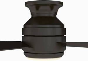 Fanimation Studio Collection LP8347BLAZ Level Ceiling Fan with LED Light Kit, 44 Inch, Aged Bronze 840506087668