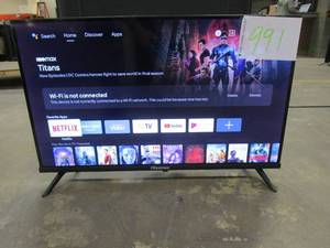 lot 991 image: Hisense - 32 Class A4 Series LED HD Smart Android TV 32A4H