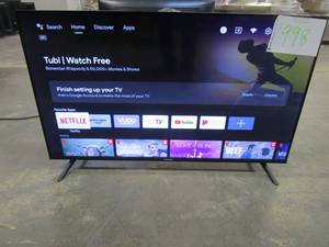 lot 998 image: Hisense A4 Series 40-Inch Class FHD Smart Android TV with DTS Virtual X, Game & Sports Modes, Chromecast Built-in, Alexa Compatibility (40A4H, 2022 New Model)