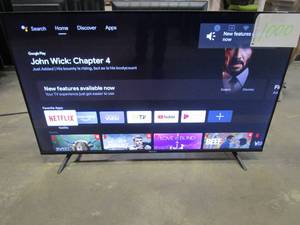 lot 1000 image: Hisense A4 Series 43-Inch Class FHD Smart Android TV with DTS Virtual X, Game & Sports Modes, Chromecast Built-in, Alexa Compatibility (43A4H, 2022 New Model) ,Black