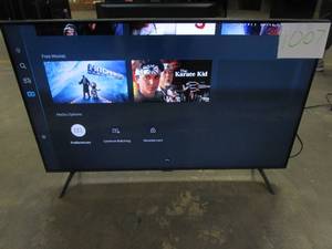lot 1007 image: Samsung - 43 Class CU7000 Crystal UHD 4K UHD Smart Tizen TV UN43CU7000FXZA
