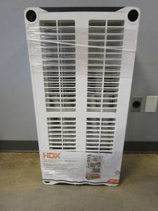 lot 691 image: HDX 5-Tier Plastic Garage Storage Shelving Unit in Gray (36 in. W x 72 in. H x 18 in. D) (OPEN PACKAGING)
