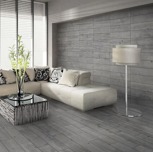 lot 676 image: 6 Cases - Florida Tile Home Collection Timber Grey 6 in. x 24 in. Porcelain Floor and Wall Tile (14 sq. ft.  case) (TOTAL 84 SQ FT)