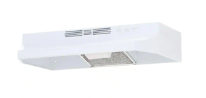 lot 755 image: Broan-NuTone RL6200 Series 30 in. Ductless Under Cabinet Range Hood with Light in White