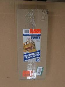 lot 772 image: Pratt Retail Specialties Combo Glass and Dish Packing Kit (OPEN BOX)