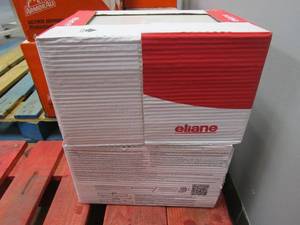 lot 787 image: 2 Cases - ELIANE Delray White 8 in. x 12 in. Ceramic Wall Tile (16.15 sq. ft.  case) (APPROXIMATELY 32 SQ FT TOTAL)