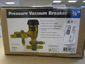 lot 887 image: Apollo 34 in. Bronze FIP Pressure Vacuum Breaker (OPEN BOX)