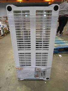 lot 900 image: HDX 5-Tier Plastic Garage Storage Shelving Unit in Gray (36 in. W x 72 in. H x 18 in. D) (CRACKED)