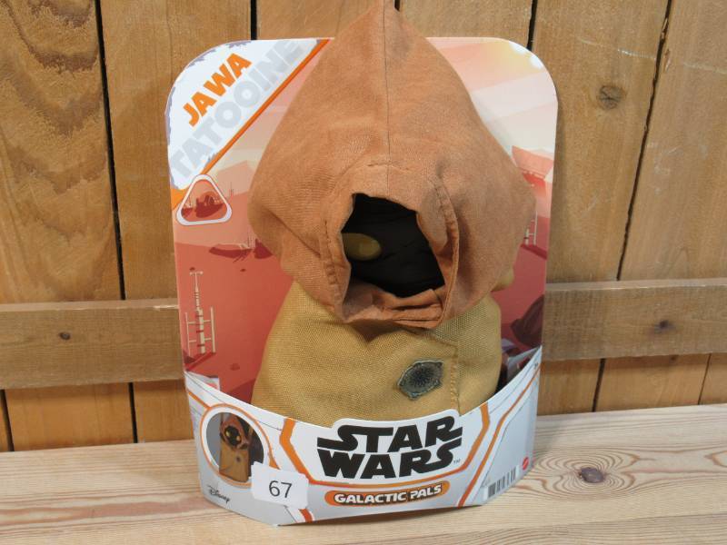 lot 67 image: Star Wars Galactic Pals Jawa Plush