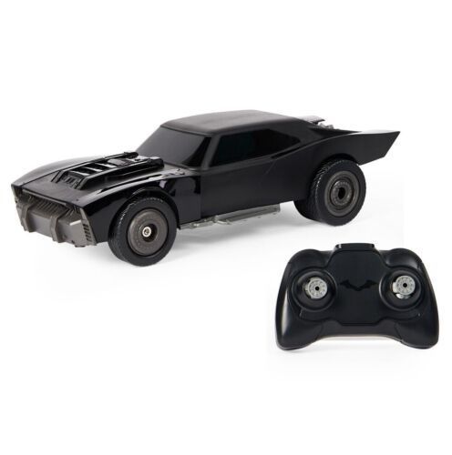 lot 69 image: Spin Master DC Comics The Batman Batmobile Remote Control Car