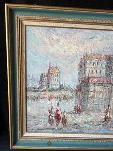 lot 63 image: Framed Impressionist Oil Painting