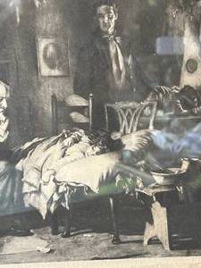 lot 65 image: Framed Black & White Artwork