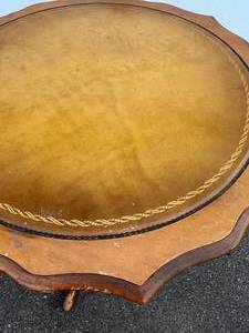 lot 108 image: Vintage Wood Accent Table