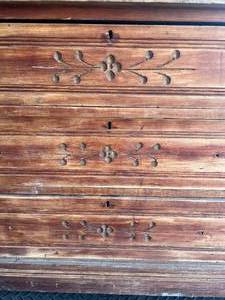 lot 95 image: Antique Wood Dresser