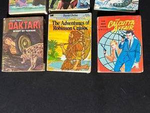 lot 77 image: Lot of 9 - Big Little Books