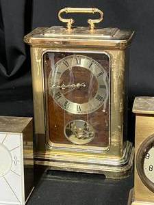 lot 81 image: Lot of 3 Clocks