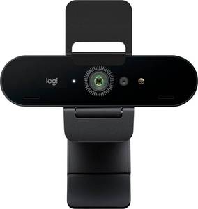 lot 20 image: Logitech - 4K Pro 4096 x 2160 Webcam with Noise-Canceling Mic - Black