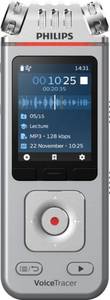 lot 43 image: Philips VoiceTracer Digital Voice Recorder 8GB DVT4110 - SilverChrome