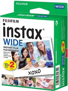 lot 47 image: Fujifilm - instax Wide Instant Film Twin Pack - White