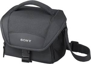 lot 55 image: Sony - LCS U11 Soft Camera Case - Black