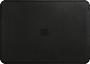 lot 58 image: Apple - Leather Sleeve for 15-Inch MacBook - Black