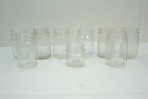 lot 148 image: Ball and Atlas Canning Jars