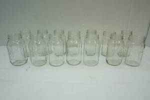 lot 149 image: Ball and Kerr Canning Jars