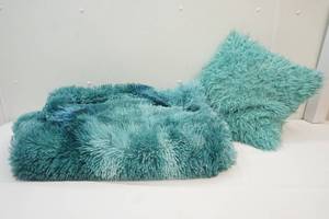 lot 153 image: Girls Pillow and Plush Blanket