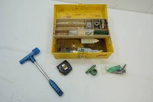 lot 158 image: Tackle Box with Tools