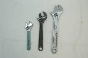 lot 188 image: Crescent Wrenches