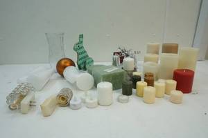 lot 199 image: Craft Lot with Bells and Candles