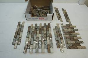 lot 209 image: Glass and Mosaic Tile