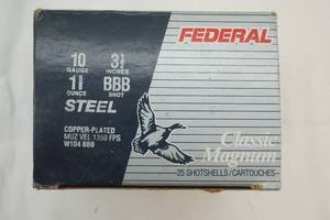 lot 232 image: Federal 10 Gauge Shells