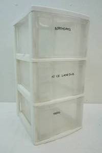 lot 359 image: 3 Bin Storage