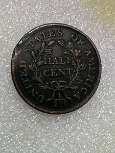 1804 Half Cent Penny