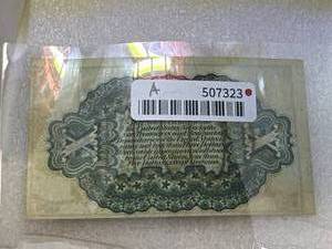 1863 .10 Cent Currency