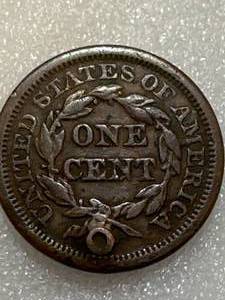 1848 One Cent Penny