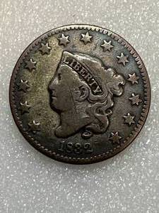 1832 One Cent Penny