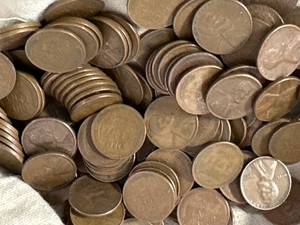 1 Pound Unsearched Wheat Pennies